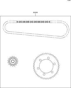 EN500 Цепь комплект