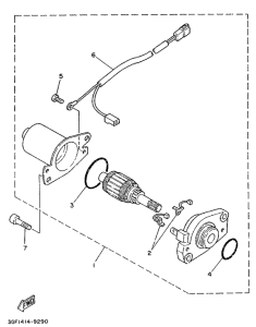 CR50Z Стартер