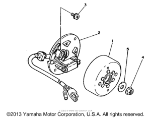 YZ250E Генератор