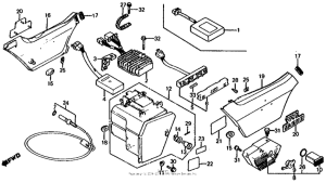 VF750S Боковые обтекатели