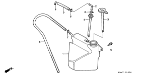 GL1500SE Reserve tank