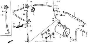 VF500F Canister i + purge control valve i