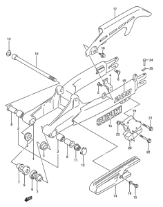 TS200 Маятник задний