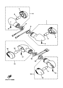 MT01 Проблесковый световой сигнал