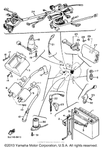 XV750W Электрика