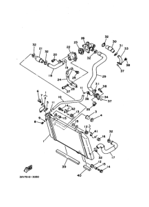 TZR250RSP ﾗｼﾞｴﾀ. ﾎｰｽ
