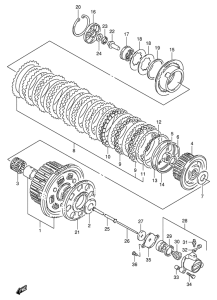 GSX-R1100 Бендикс