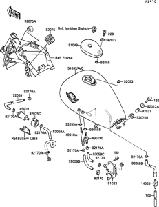 VN1500 Fuel tank(1 / 2)