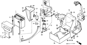 CMX450 Аккумулятор