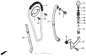 XR200R Cam chain 86-93