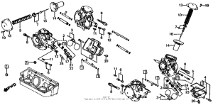 VF750S Детали карбюратора