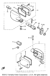 XJ750RH Поворотники