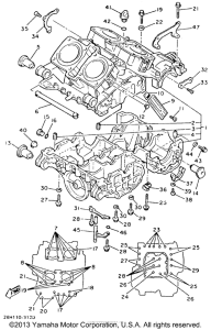XVZ12TDK Блок цилиндров
