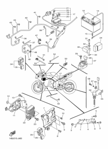 YZF-R1R ( RaceBase) Электрические детали