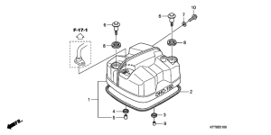 CBF150 Крышка головки цилиндров