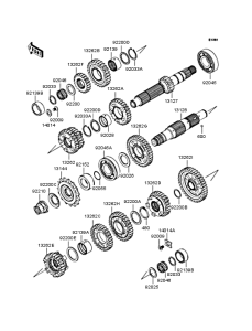 ER650 Трансмиссия