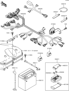 ZX900 Электрика