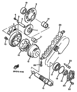 FJ1100 Стартер