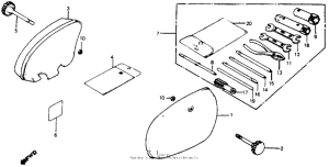 C70 Tools + side cover