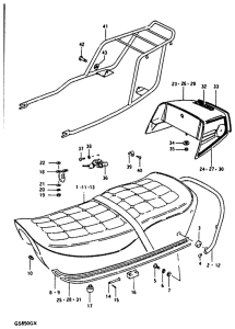 GS850 Пружина