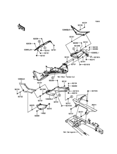 ER300 Боковые обтекатели