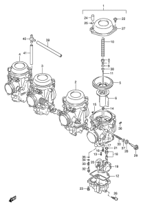 GSX-R1100 Carburetor assy