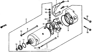 CX650 Стартер