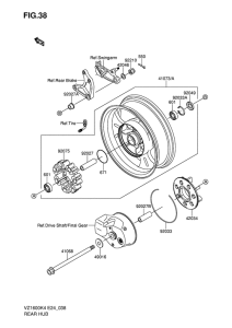 VZ1600 Задняя втулка
