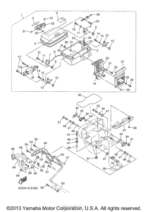 XVZ13TFXCR Боковые кофры