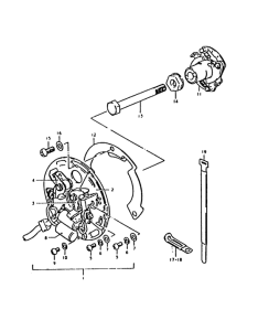GS1000 Contact breaker assy