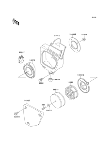 KX60 Воздушный фильтр