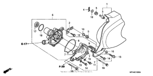 VT600C Водяной насос