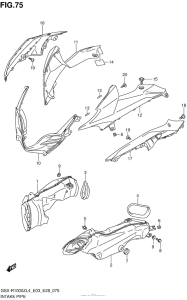 GSX-R1000Z Трубопровод воздуха входящий