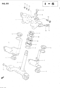GSX500 Траверса нижняя