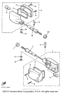 XJ900RK Поворотники