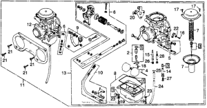 CJ360 Карбюратор