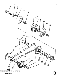CH50 Сцепление