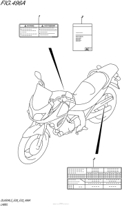 DL650 (ABS) Label (Dl650Al5 E28)