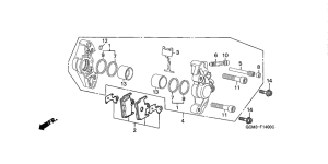 SZX50 Задний суппорт