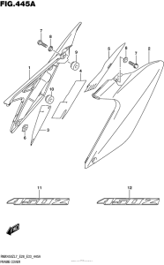 RMX450 Обтекатель рамы