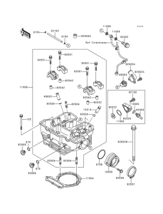 KL650 Cylinder head(1 / 2)