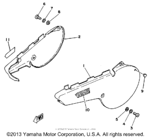 IT125H Боковые обтекатели
