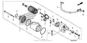 VT750C2B Стартер