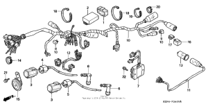 CMX250C Жгут проводов