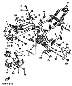 XV535 XV535F Frame comp