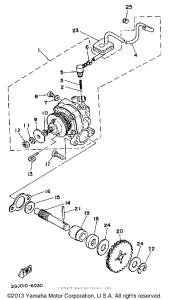 YSR50B Масляный насос