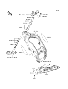 ZX1000 Frame comp