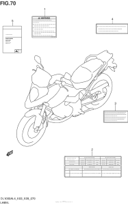 DL1000 (ABS) Label (Dl1000Al4 E33)
