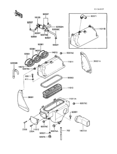 ZN1300 Воздушный фильтр