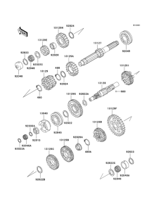 ZG1000 Трансмиссия